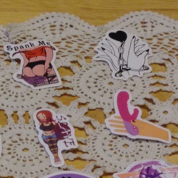 Bondage Stickers for cellphone, hydroflask, computer, locker, crafts, scrapbook - Picture 3 of 6